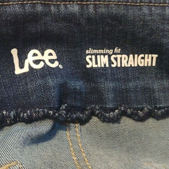 Lee. Stretchy Fit Jeggings. Elastic waist. Size Medium - Picture 9 of 13